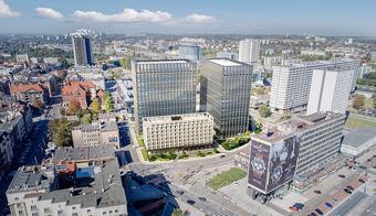 Demolition of the Silesia Hotel in Katowice starts