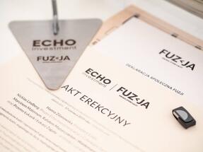 Echo Investment lays cornerstone at Fuzja – a new destination project for Łódź