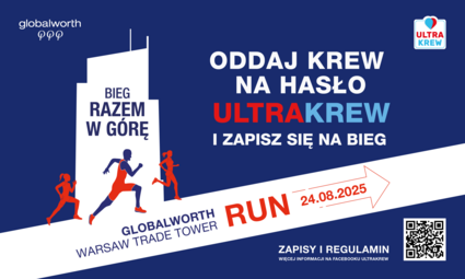 "Razem w górę" 2025 – 777 steps up Warsaw Trade Tower to help save lives