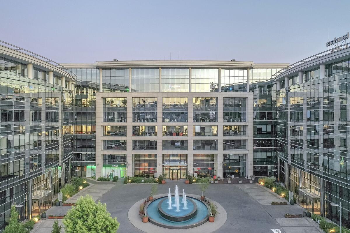 New office and the largest ENEL-MED medical facility at Signum Work Station