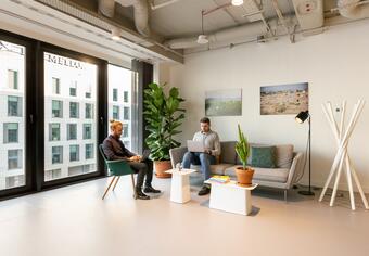 Office and co-working space in Spaces Wroclavia